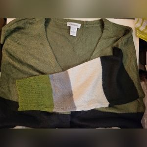 Womens Duster Sweater CW Classics sz 3x